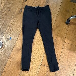 Express Black Denim Leggings